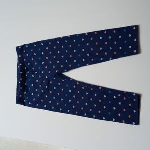 Old Navy 2T heart leggings